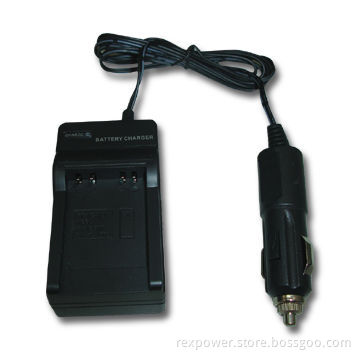 Camera Battery Charger with 400mA DC Input and 450mA Maximum Output Current